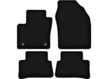 Tappetini In Velluto Per Toyota C-Hr Ii (2024-, Crossover) Neri, Set 4 Pz, Con Fissaggi