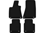 Tappetini In Velluto Per Maserati Quattroporte Vi (2015-, Berlina) Neri, Set 4 Pz, Con Fissaggi