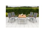 Merxx Siena Set 5Tlg. Ausziehtisch
