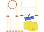 PawHut Agility-Ausrüstung ABS,PE,Polyester