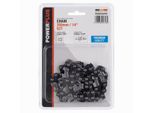 Powerplus 14'' 350 Mm 52T-Premium Catena Per Motosega Trasparente Trasparente Taglia Unica