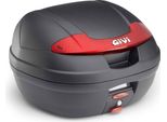 Bauletto Monolock Givi E340 Vision Nero Rosso 34L