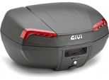 Bauletto Monolock Givi E46 Riviera Nero Rosso 46L