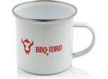Tazza Smaltata Bbq-Toro | Tazza Smaltata Da 350 Ml | Tazza Da Caffè Per Campeggio, Outdoor