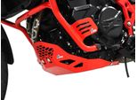 Protezione Motore Zieger Compatibile Con Bmw F 650 Gs Twin Bj 2008-12 / F 700 Gs Bj 2013-17 / F 800 Gs Bj 2008-17 Rosso Rinforzato