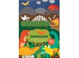 Petit Collage Adesivi Riutilizzabili Con Scena Dei Dinosauri