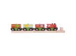 Treno Di Natale Bigjigs Rail + 3 Binari