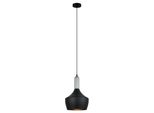 Italux Ophelia Lampada Da Soffitto Industriale Nera MDM-3028/1 Bk+Cr