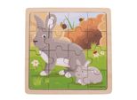 Bigjigs Toys Puzzle Del Coniglio E Del Coniglio