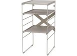Scarpiera Regolabile Joseph Joseph Level 55008, 51,2X26X35 Cm, Montaggio A Parete, Beige