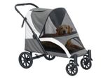 Hundewagen Hundebuggy klappbar für große Hunde & Katzen bis 30 kg Katzenbuggy