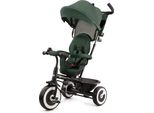 Kinderkraft Aston - Triciclo - Sedile Girevole - Grandi Ruote Indistruttibili - Pieghevole - Cinture Di Sicurezza - Maniglia Regolabile Per I Genitori - Accessori - Verde