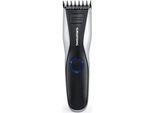 Haar- und Bartschneider GRUNDIG MC 6840, schwarz (schwarz, silber), HaarschneiderB:4,8cm H:4,5cm T:18,25cm, B:4,8cm H:4,5cm T:18,25cm