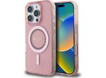 Guess Guhmp16Lpftdtep Iphone 16 Pro 6.3 RóżOwy/Rosa Custodia Rigida Iml Strass Magsafe