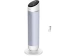 Turmventilator ROWENTA 3-in-1 Turmventilator Silent Comfort, 10 Stufen für jeden Bedarf, weiß, B:29,5cm H:81,7cm T:29,5cm, Ventilatoren, Heizlüfter, Ventilator und Luftfilter, Fernbedienung, Timer, HQ8120