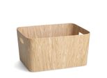 Scatola Di Cartone Stabile Legno, 39,5 X 30,5 X 20 Cm