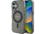 Guess Guhmp16Spftdtek Custodia Rigida Iphone 166.1 Czarny/Nero Iml Strass Magsafe