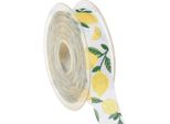 Nastro Regalo Limoni Estivi 25 Mm X 20 M Nastro Decorativo