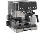 Luxe Essential ES501EU, Espressomaschine silber/schwarz
