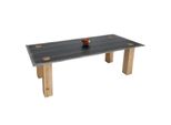 Esstisch MCW-L76, Tisch Esszimmertisch, Industrial Massiv-Holz Mvg-Zertifiziert 240X100Cm, Natur Mit Metall-Optik
