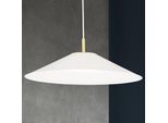 LED-Pendelleuchte Gourmet, Schirm weiß