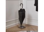 AYTM Regenschirmständer Curva, silber, Höhe 56 cm, Stahl