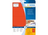 Herma Etiketten A4 Rot 105X42,3 Mm Papier Matt 280 St.