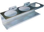 GüDe Portalattine Rotonde 70 Mm 3 Scomparti Pannello Forato Piastra Forata Portautensili