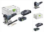 Seghetto Alternativo Festool Carvex Psc 420-Basic 18 V 120 Mm Brushless + 1X Batteria 3,0 Ah + Caricabatterie + Systainer