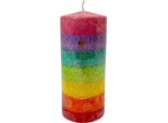 ArÔMe Candela Chakra, Non Profumata, 460 G, 7 Colori
