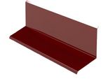 Rivestimento Superiore Rs 250, 2 M, Prefalz Liscio, Rosso Scuro P.10 Ral 3009