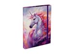 Baagl Schede Per Quaderni Scolastici A4 Unicorn Kingdom