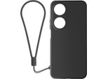 Avizar, Custodia Per Cellulare In Silicone Semirigido Per Honor 90 Smart, Nero