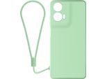 Avizar, Custodia Semirigida In Silicone Per Motorola Moto G24 / G04, Verde Chiaro