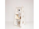 Libreria Per Bambini A Forma Di Razzo, Scaffale In Legno Montessori, Libreria Con Ripiani, Organizzatore Di Libri E Giocattoli 100% Eco, Eu