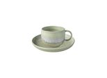 Like. By Villeroy & Boch Kaffeetasse Mit Untertasse Perlemor Alga 190 Ml