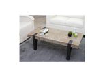 Couchtisch Mcw-A15B, Wohnzimmertisch, Tanne Holz Rustikal Massiv Mvg-Zertifiziert 40X120X60Cm