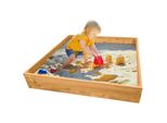 Nyvi Kinder Sandkasten Nyvikids Torino 90X90 Cm - Sandkasten Mit Innenfolie