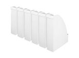 LEITZ® Stehsammler 2476, Rückenbreite 70 mm, Polystyrol, 6 Stück, weiß
