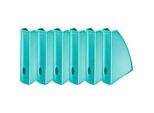 LEITZ® Stehsammler WOW 5277, Breite 75 mm,eisblau, 6 Stück