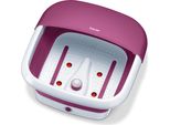 Idromassaggio Plantare Beurer Fb 30 Pediluvio Formato Pieghevole Bianco Rosa