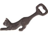 Clayre & Eef Apribottiglie Gatto 17X9X1 Cm Ferro Marrone