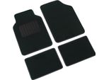 Tappetini In Moquette Lampa Serie Supra 4 Pezzi In Nero