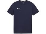 Puma Teamgoal Casuals Tee Maglietta Herren Blau M