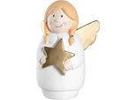 Leonardo Figurina Angelo Con Stella 30Cm Candela L031834
