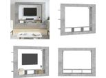 Vidaxl Mobile Tv Grigio Cemento 152X22X113 Cm In Legno - Mobile Tv - Mobile Tv - Porta Tv - Mobile Hifi