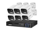 Sistema Di Telecamere Di Sicurezza, Risoluzione 8MP, Rilevamento Del Movimento Ai, No-B, 8CH Nvr E 6 Telecamere-A