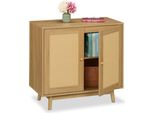 Credenza Relaxdays Design Rattan