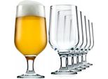 Bicchieri Da Birra Kadax "Noci"", Bicchieri Per Bere, Bicchieri Da Grano, Bicchieri Per Birra, Succo Di Frutta, Acqua, Cocktail, 385 Ml, 6 Pezzi"