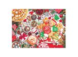 Eurographics Puzzle In Scatola Di Latta Tavolo Di Natale 1000 Pezzi